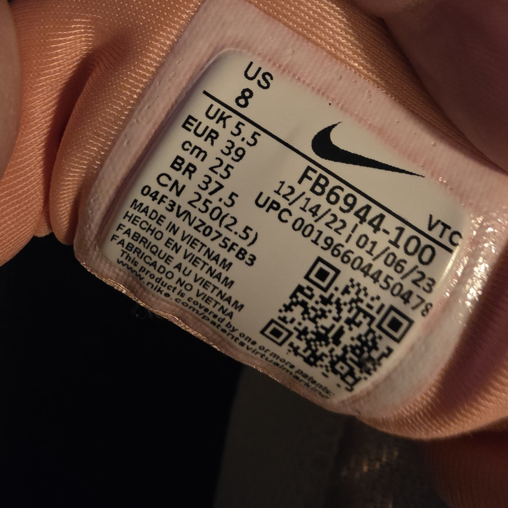Nike Quest 5 Premium Pink Pearl Floral Running Shoes 8 - Picture 10 of 12